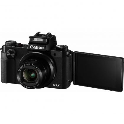 Дигитален фотоапарат Canon PowerShot G5 X, 20.2MP, Черен